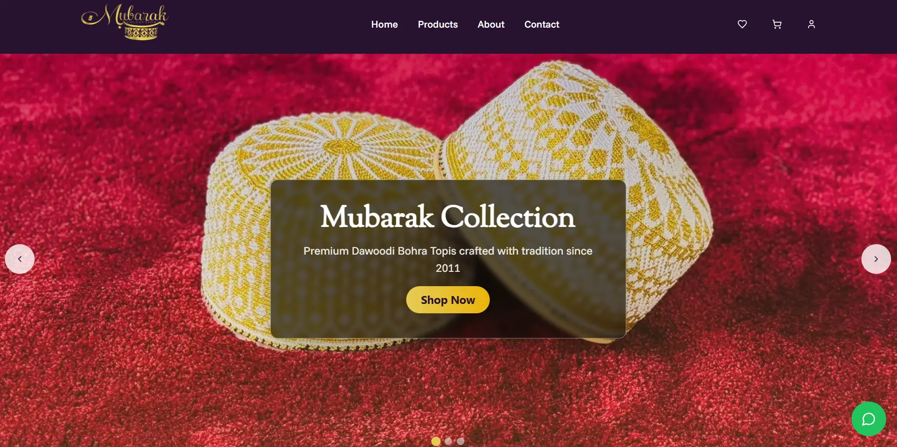 Mubarak Collection — A 2011 reputation, finally buyable online